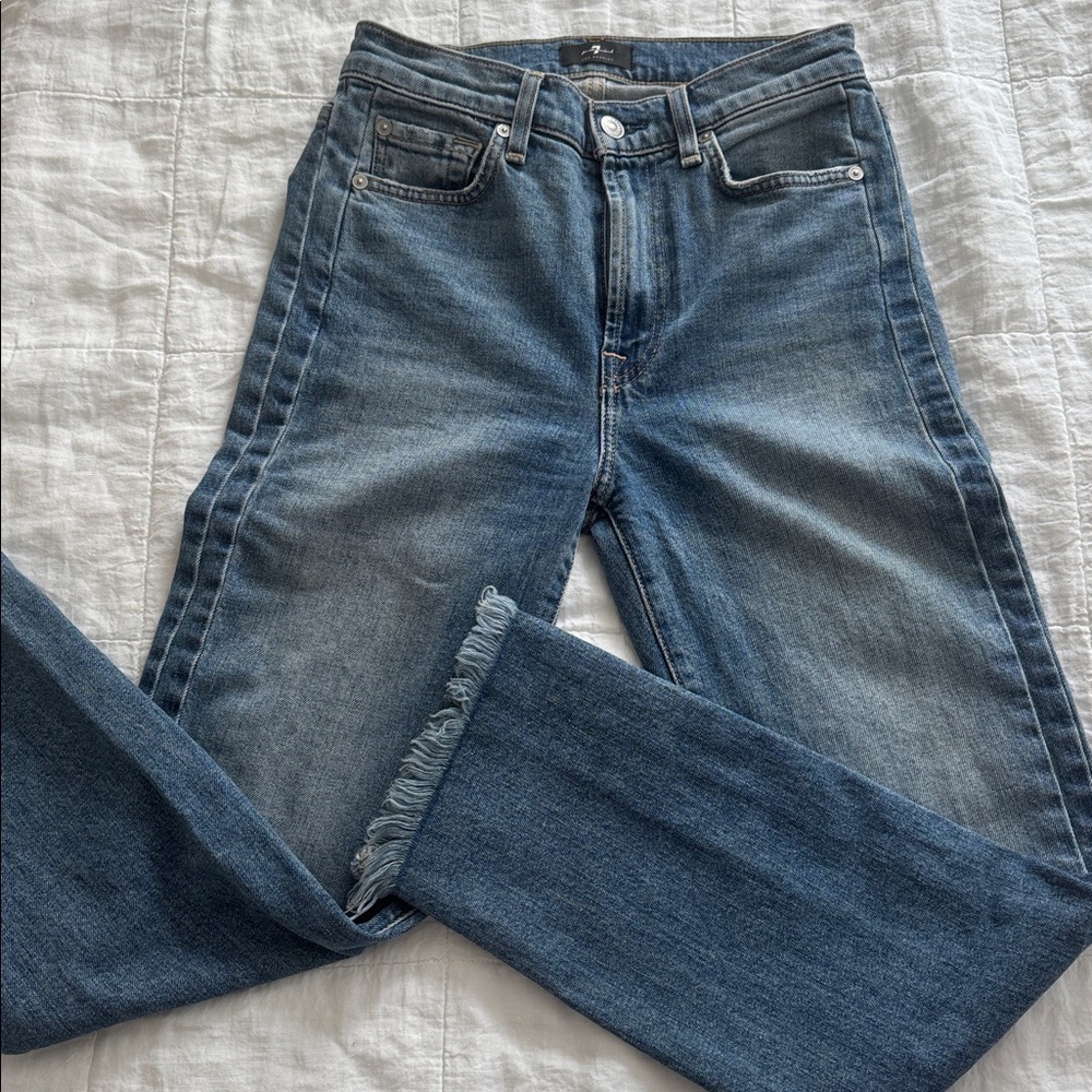 7FAM straight jeans